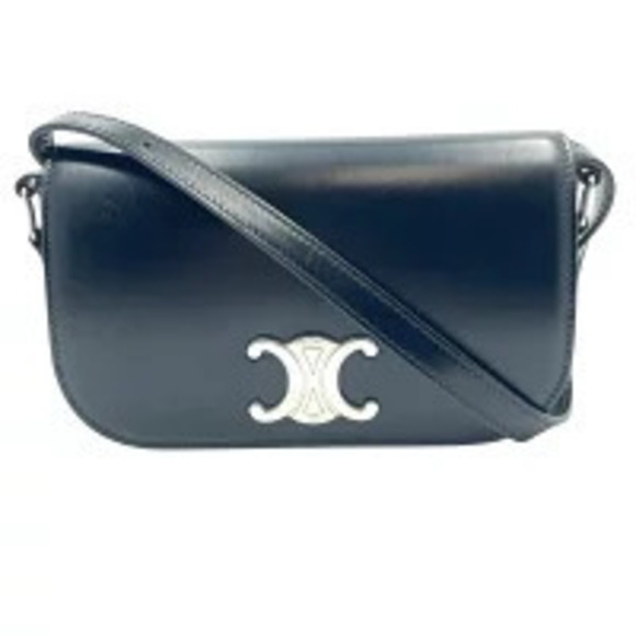 Celine Handbags - Celine Shoulder Bag Messenger Triomphe Crossbody Calfskin